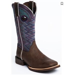 DURANGO LADY REBEL PRO LEATHER PULL ON WESTERN BOOTS AMETHYST SIZE US US 6 M